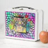 二重味方された不思議の国 メタルランチボックス (インサイチュ)