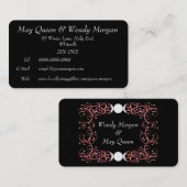 二重女神のレズビアンのHandfastingの接触カード コーリングカード (正面/裏面)