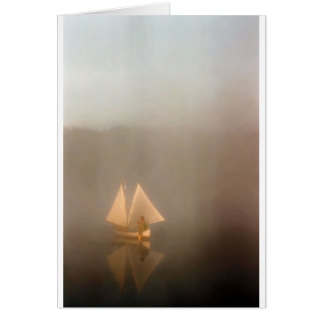 二重帆カヌー (正面)