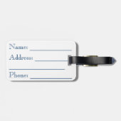 二重幸福の結婚式 ラゲッジタグ (裏面横)