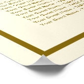 二重幸福中国のの結婚座席表 ポスター (角)