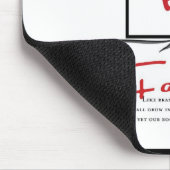 二重幸福-家族の引用文 マウスパッド (コーナー)