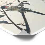 二重弁さくらんぼ咲き広重, 1830 ポスター (角)