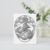 二重性のシンボルのレビス ポストカード (スタンド正面)