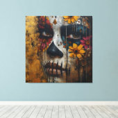 二重性開花 キャンバスプリント (インサイチュ (ウッドフロア))