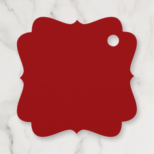 二重感謝してい幸せ中国のの結婚フローラ フェイバータグ (裏面)