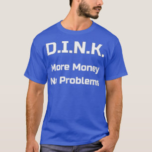 二重所得No子供moreお金No問題TeeFunn Tシャツ