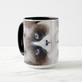 二重打撃のコーヒー・マグ マグカップ (正面左)