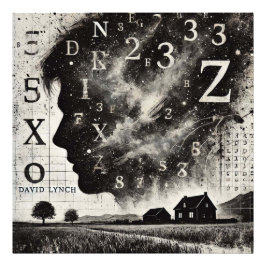 二重暴露番号デヴィッド・リンチインスパイア フォトプリント           