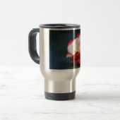 「二重歓喜」の雑種の茶バラ トラベルマグ (正面左)