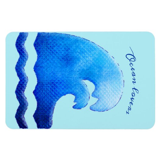 二重波 マグネット (横)