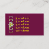 二重無限二色のFrangipani 名刺 (裏面)