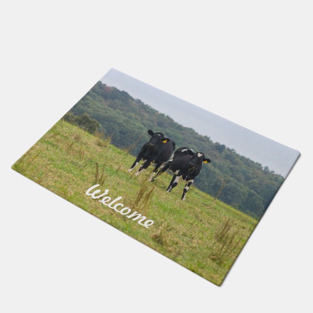 二重牛Troube ドアマット (アングル)
