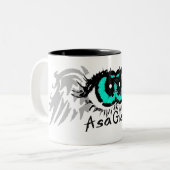 二重目の球のマグ ツートーンマグカップ (正面左)