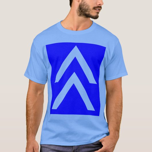 二重矢印 Tシャツ (正面)