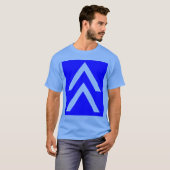 二重矢印 Tシャツ (正面フル)
