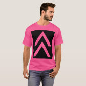 二重矢印 Tシャツ (正面フル)