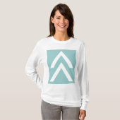 二重矢印 Tシャツ (正面フル)