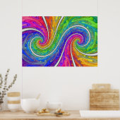 二重緩和曲線 ポスター (キッチン)