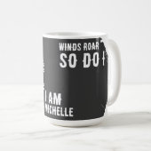 二重肯定の女の子と女性 コーヒーマグカップ (正面右)