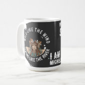 二重肯定の女の子と女性 コーヒーマグカップ (正面左)