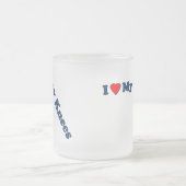 二重膝の取り替えのギフトは|よく得ます フロストグラスマグカップ (中央)