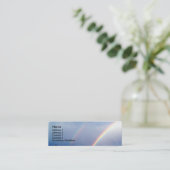 二重虹のプロフィールカード スキニー名刺 (スタンド正面)