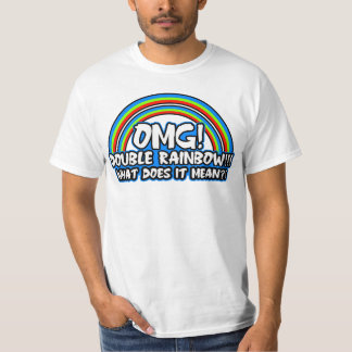 二重虹のワイシャツ Tシャツ