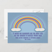 二重虹の意味 ポストカード (正面/裏面)