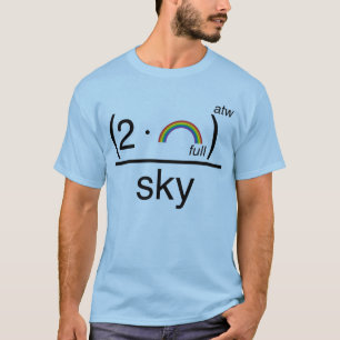 二重虹の方式 Tシャツ