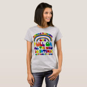 二重虹のTシャツ Tシャツ (正面フル)