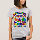 二重虹のTシャツ Tシャツ (正面)