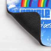 二重虹は、何この平均か。 マウスパッド (コーナー)