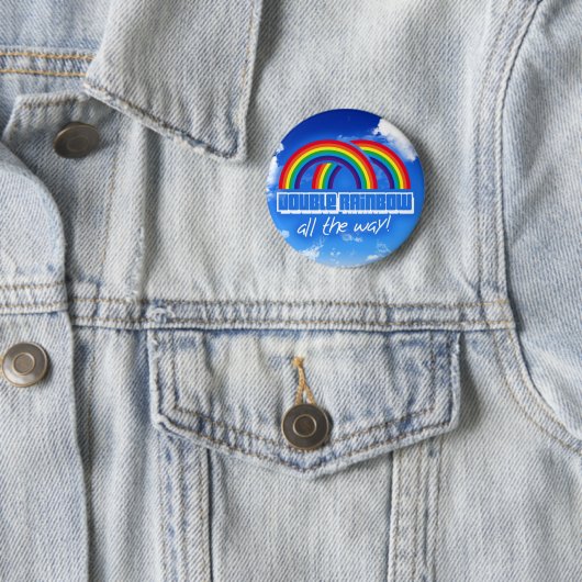 二重虹、ずっと! 缶バッジ (インサイチュ)