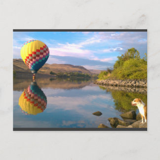 二重虹 ポストカード