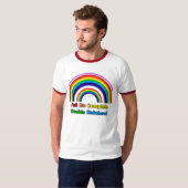 二重虹 Tシャツ (正面フル)