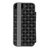二重螺旋ケルト柄 INCIPIO iPhoneウォレットケース (フォリオ裏面)