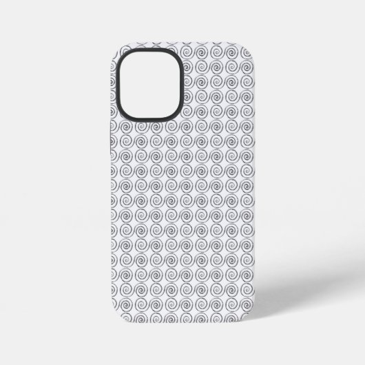 二重螺旋ケルト柄 iPhoneケース (裏面)