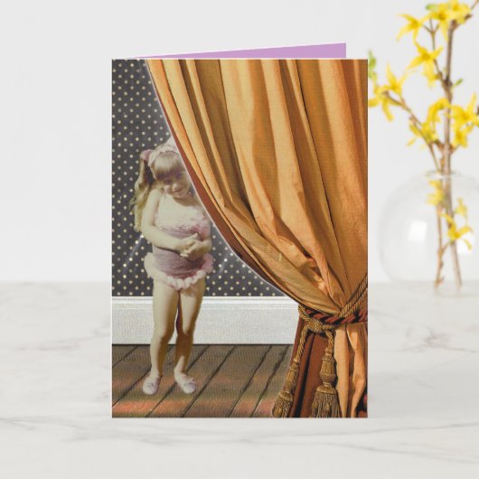 二重行為 カード (黄色い花)