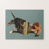 二重被ばく犬 ジグソーパズル (横)