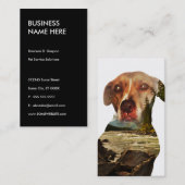 二重被ばく犬 名刺 (正面/裏面)