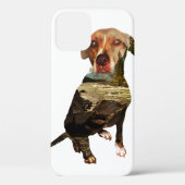二重被ばく犬 Case-Mate iPhoneケース (裏面)