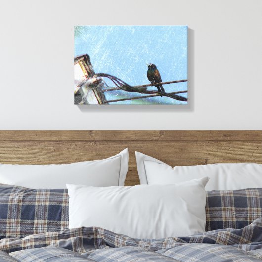 二重視 キャンバスプリント (インサイチュ (寝室))