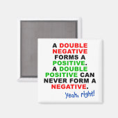 二重負の前向き冷蔵庫用マグネット マグネット (正面/裏面)