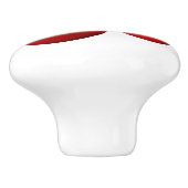 二重赤さくらんぼ セラミックノブ (側面)