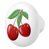 二重赤さくらんぼ セラミックノブ (右)