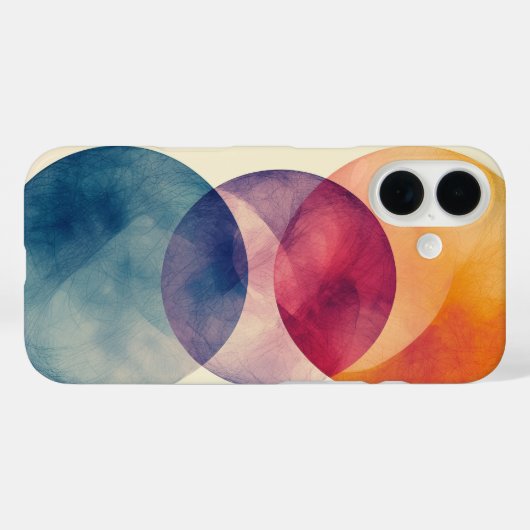 二重軌道流 Case-Mate iPhoneケース (裏面 (横))