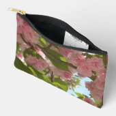 二重開花さくらんぼツリーIII春フローラ アクセサリーポーチ (見開き)