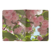 二重開花さくらんぼツリーIII春フローラ エクストララージMoleskineノートブック (オープン)