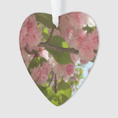 二重開花さくらんぼツリーIII春フローラ オーナメント (正面)